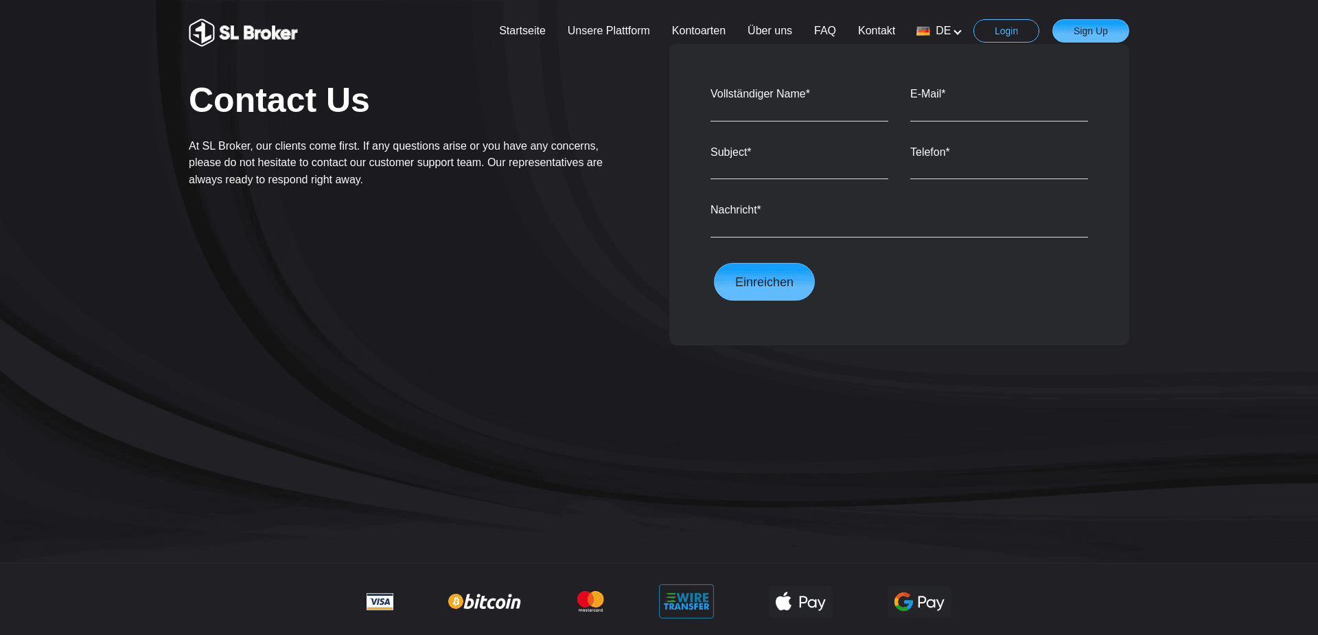 Screenshot for sl-broker.com - 6