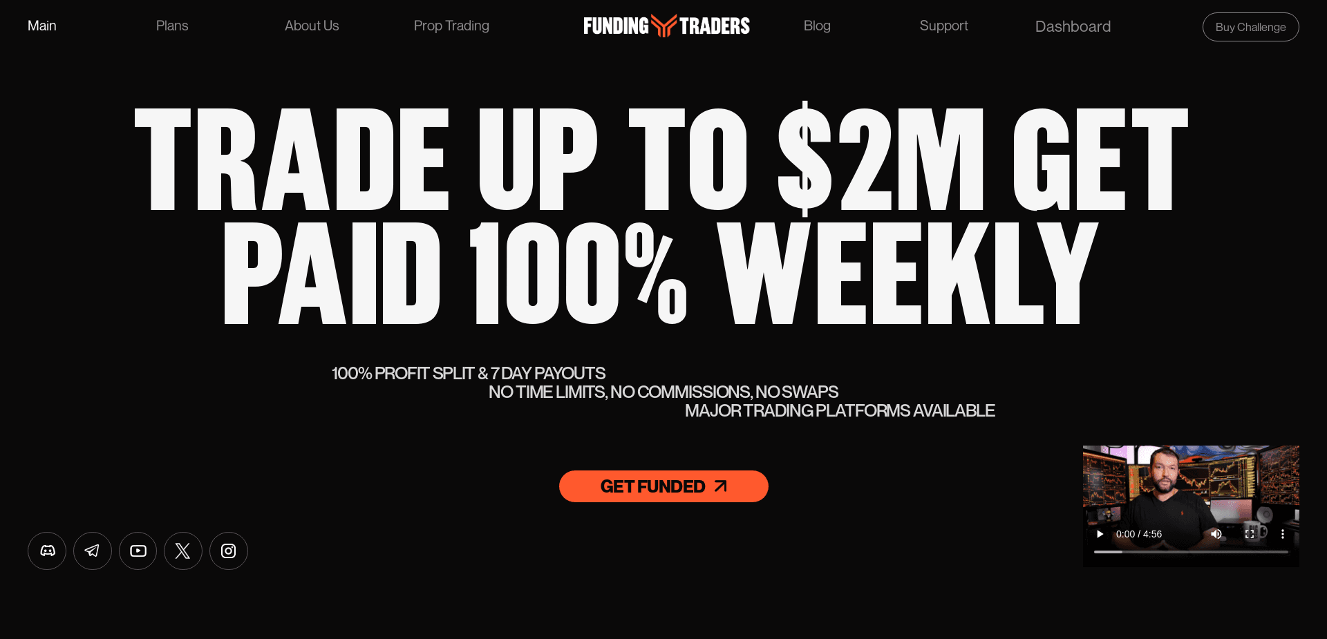 Screenshot for fundingtraders.com - 1