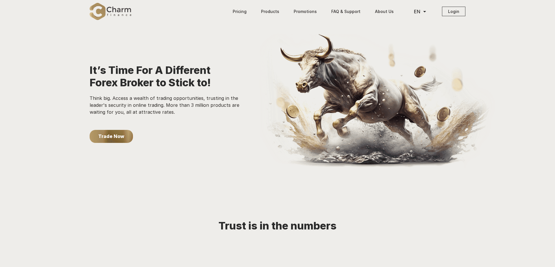 Screenshot for charm-finance.tech - 0