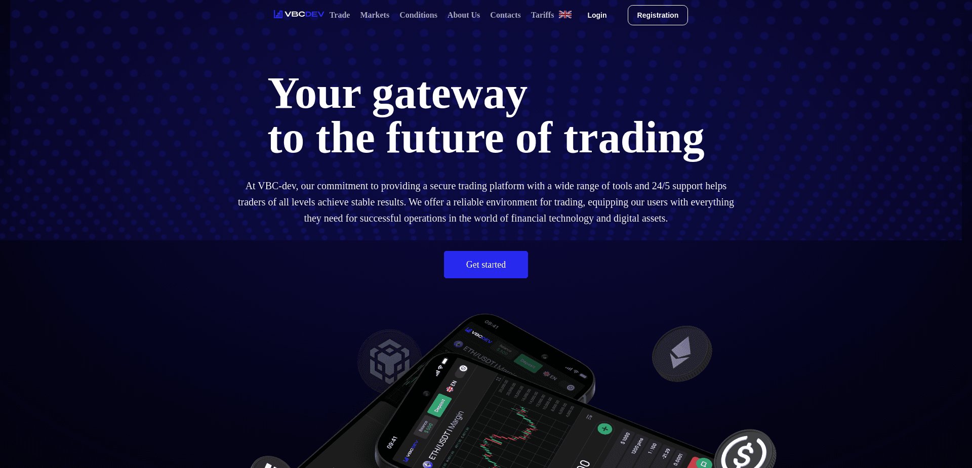 Screenshot for vbcdev.com - 0