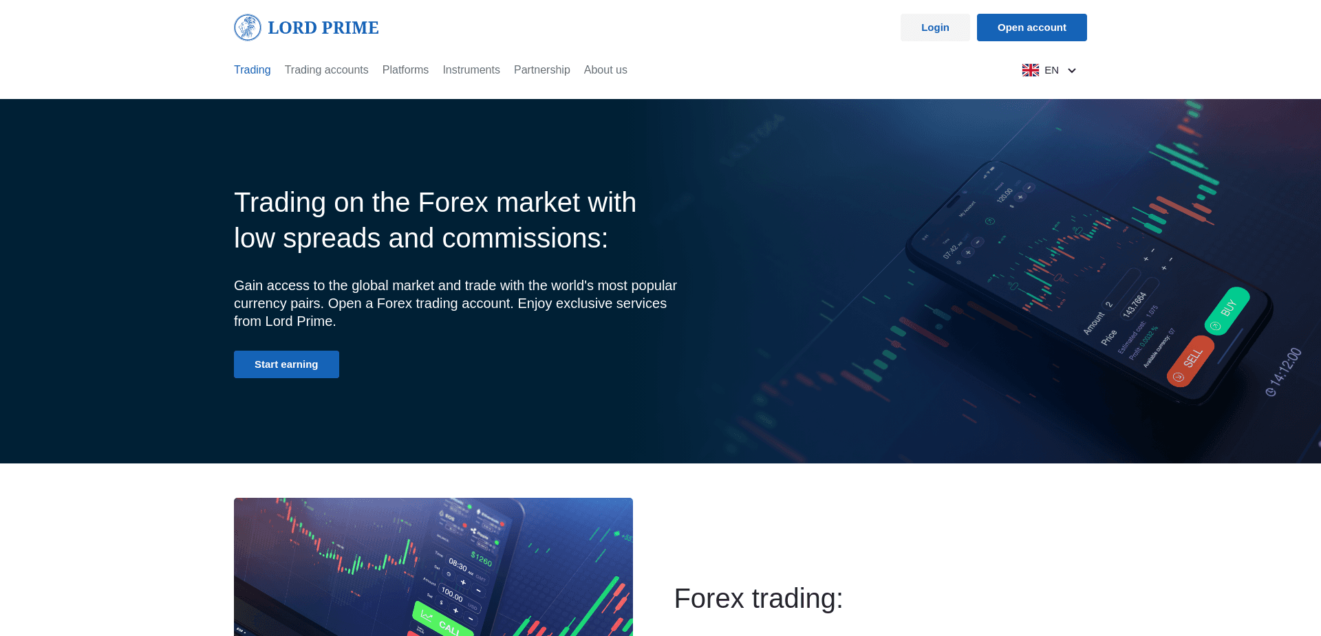 Screenshot for lordprime.io - 0