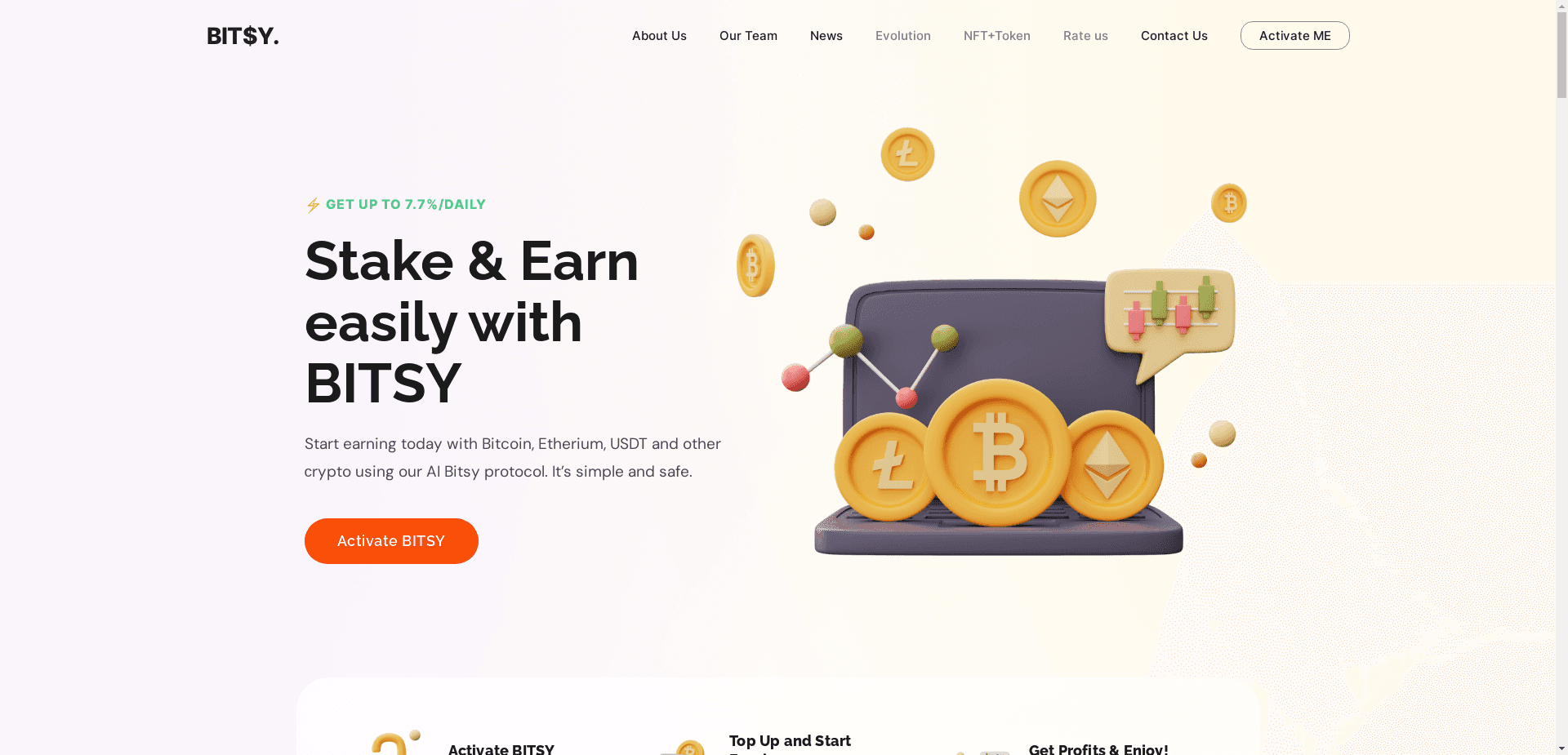 Bitsy отзывы и обзор. Развод, лохотрон или правда. Только честные и правдивые отзывы.