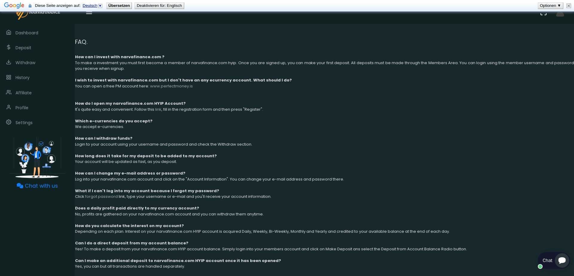 Screenshot for narvafinance.com - 3