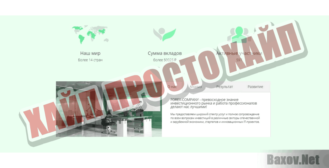 Forex-Company Хайп Просто хайп