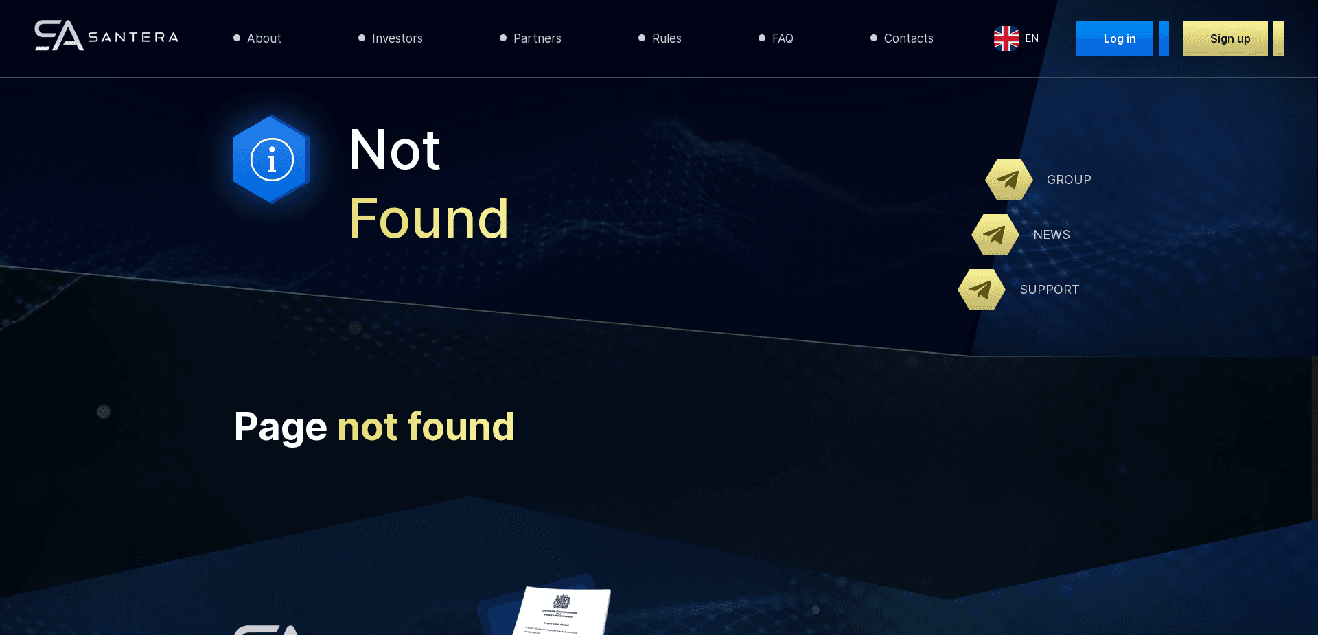 Screenshot for santera.cc - 3