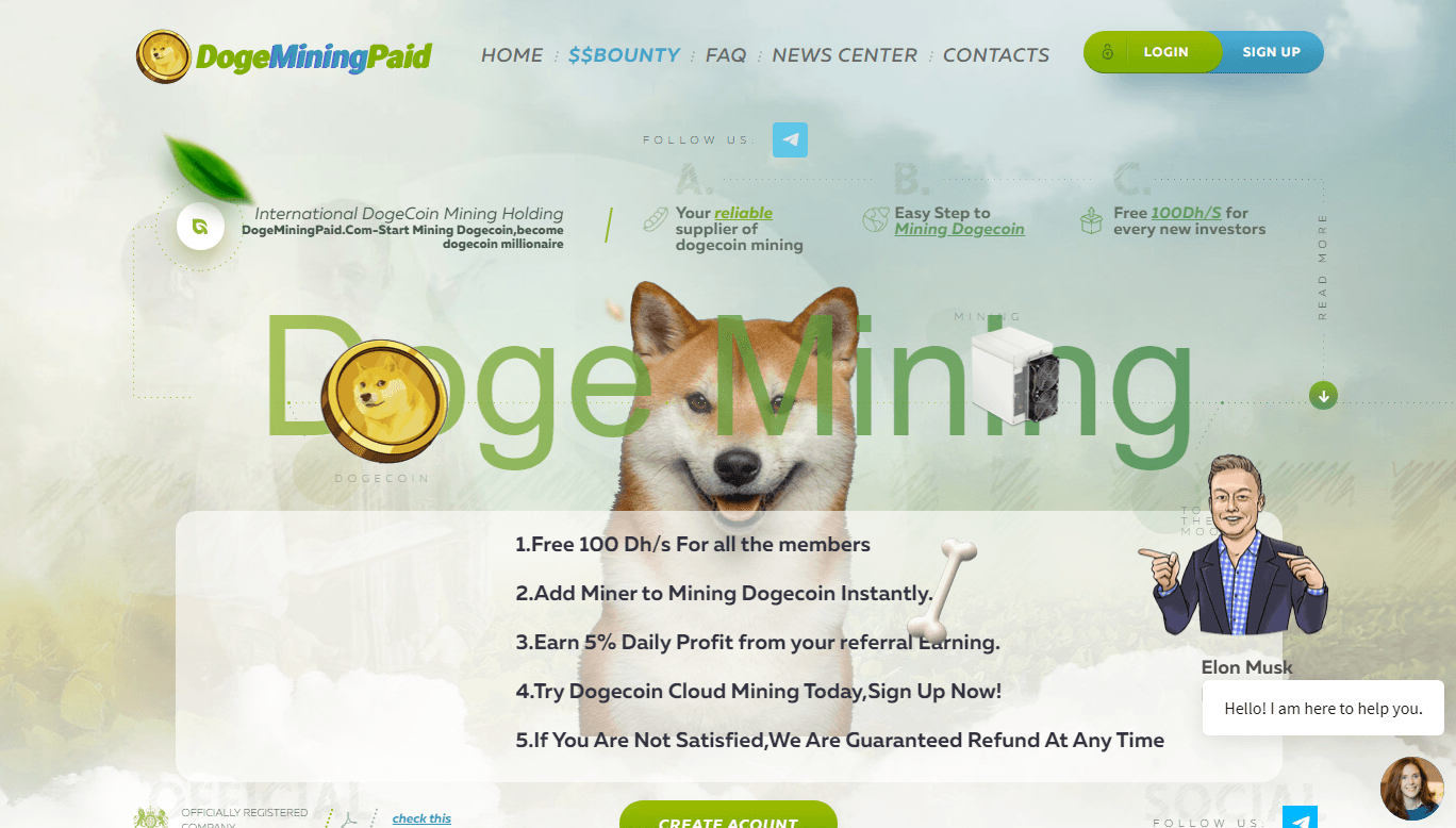 Doge Mining Paid