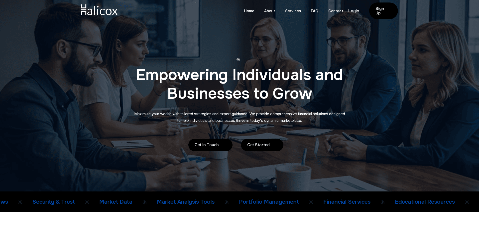 Screenshot for halicox.com - 2