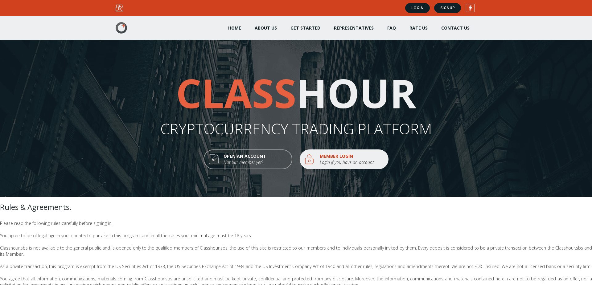 Screenshot for classhour.sbs - 3