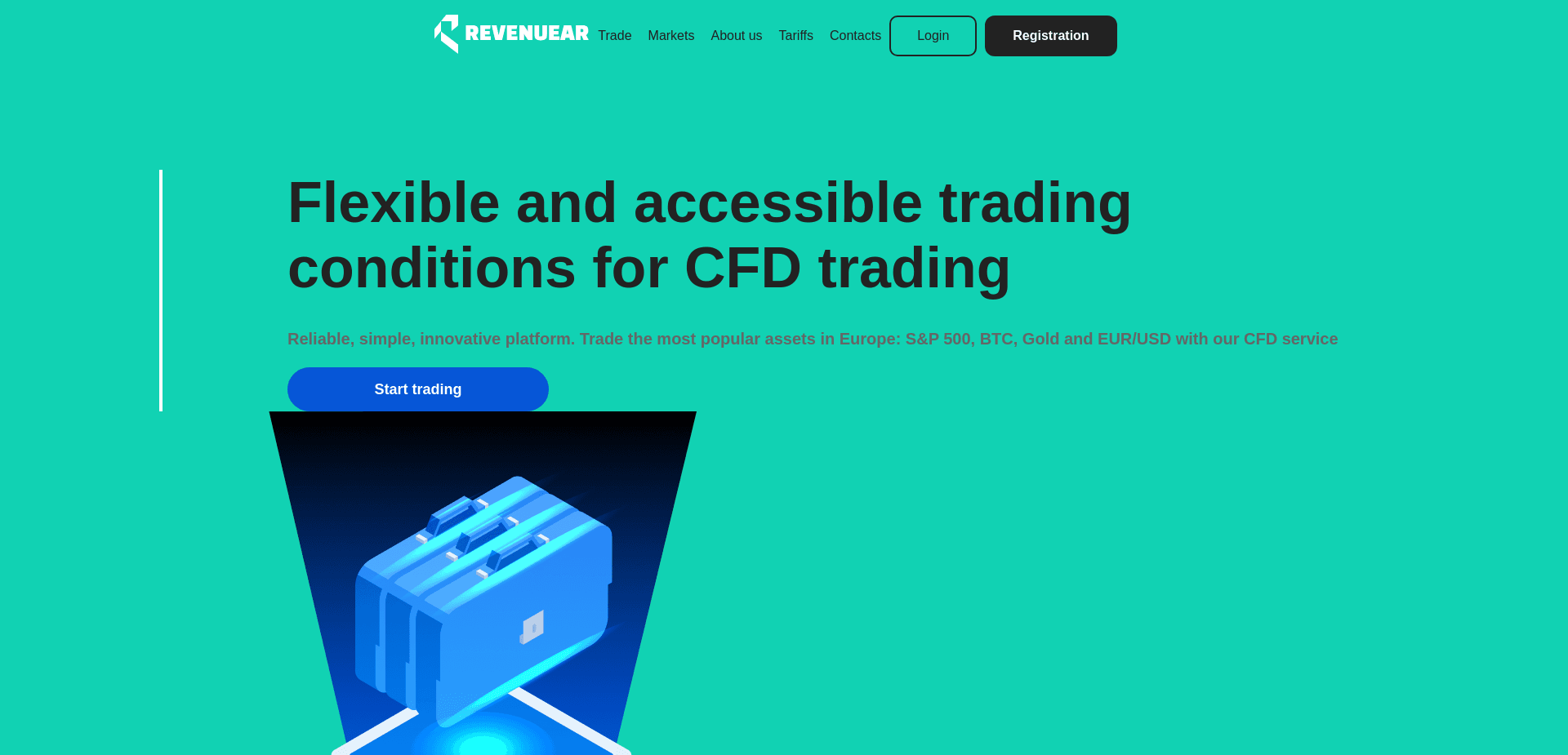 Screenshot for revenuear.com - 0