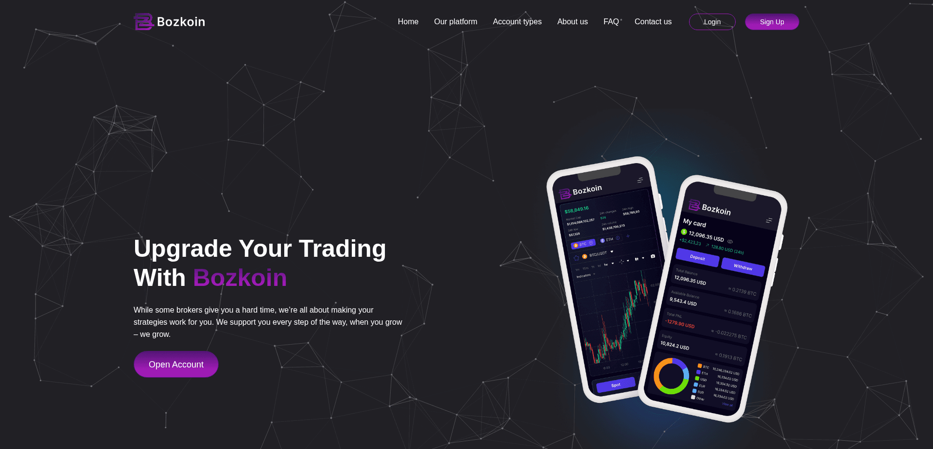 Screenshot for bozkoin.com - 0