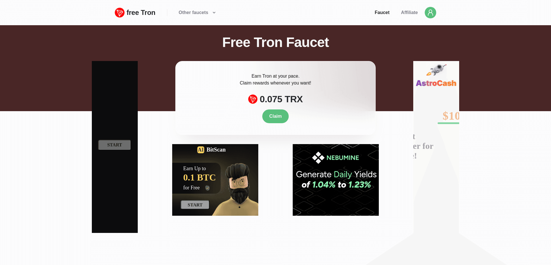 Screenshot for freetronclick.com - 0