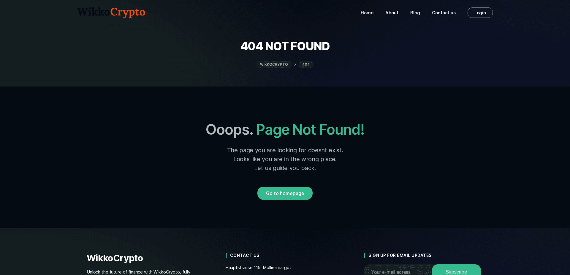 Screenshot for wikkokrypto.com - 0