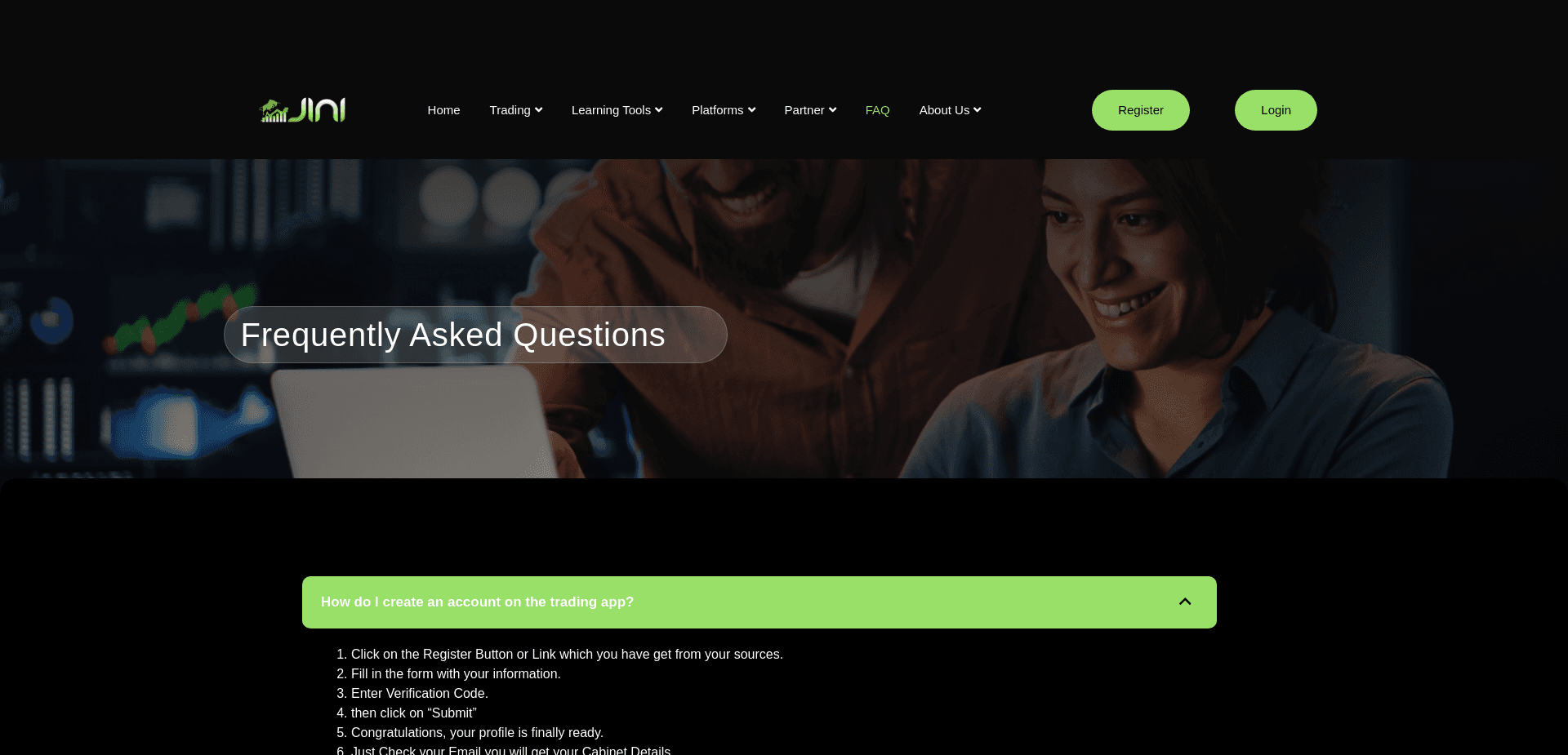 Screenshot for jinimarkets.com - 3