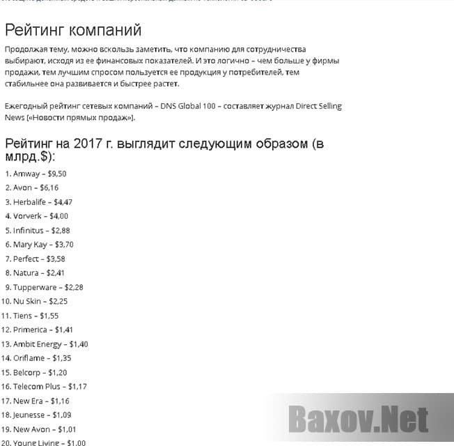 Сетевой маркетинг