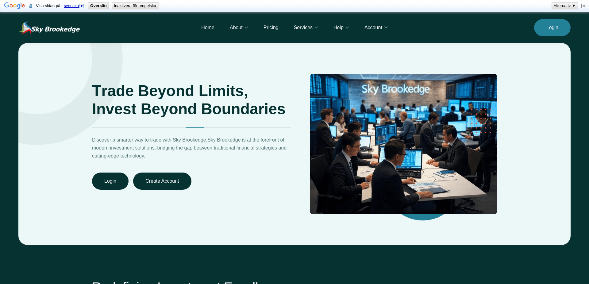 Screenshot for skybrookedge.com - 2