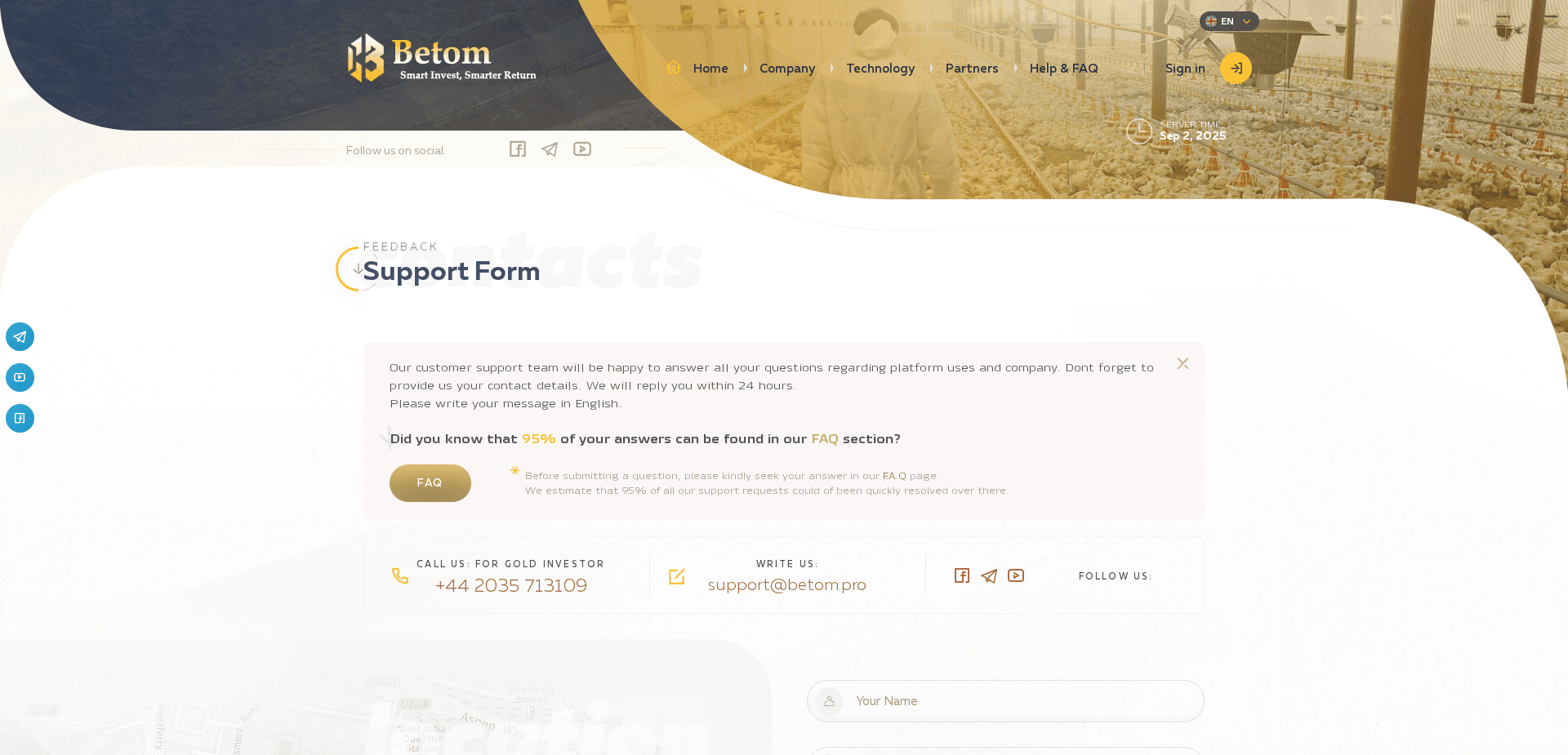 Screenshot for betom.pro - 1