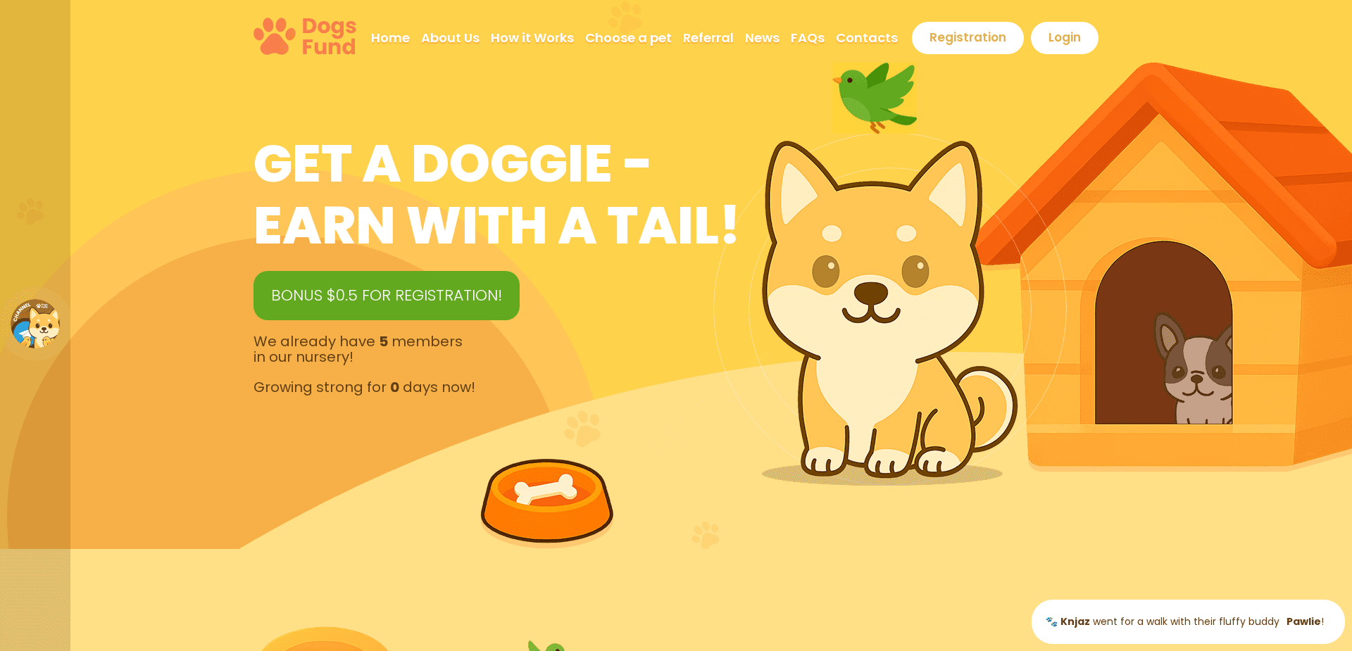 Screenshot for dogs-fund.com - 3
