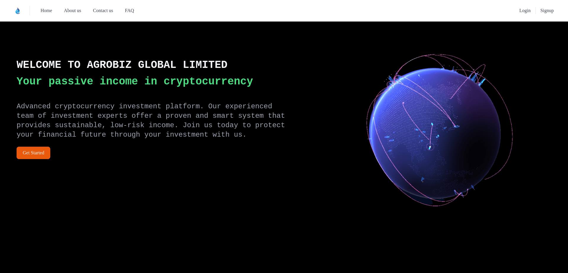 Screenshot for agrobizglobal.online - 0