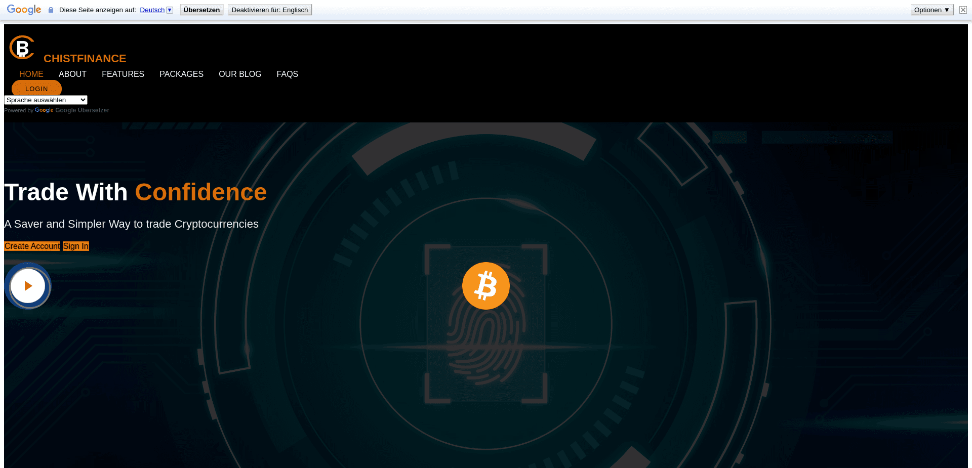 Screenshot for chistfinance.com - 0