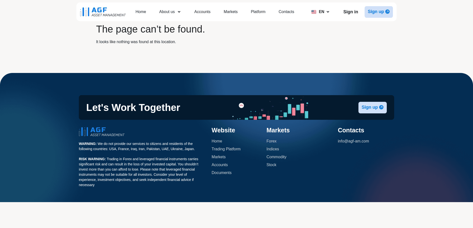 Screenshot for agf-am.com - 2