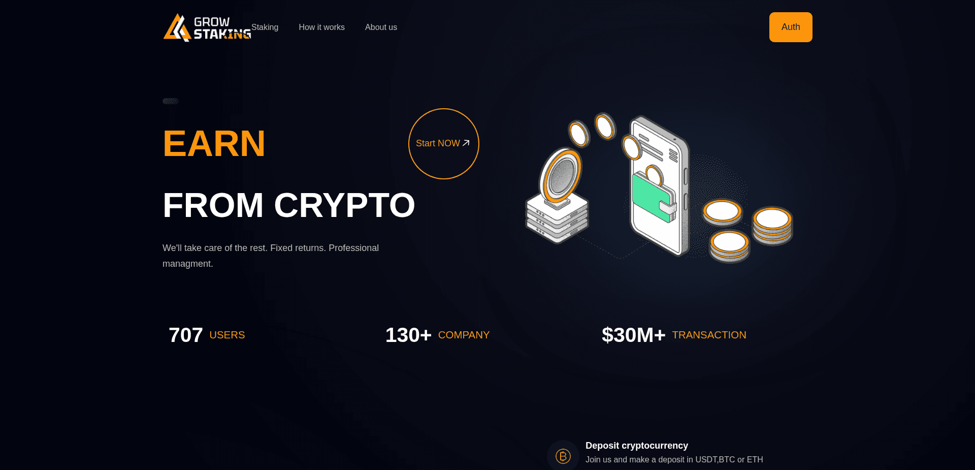 Screenshot for growstaking.com - 0