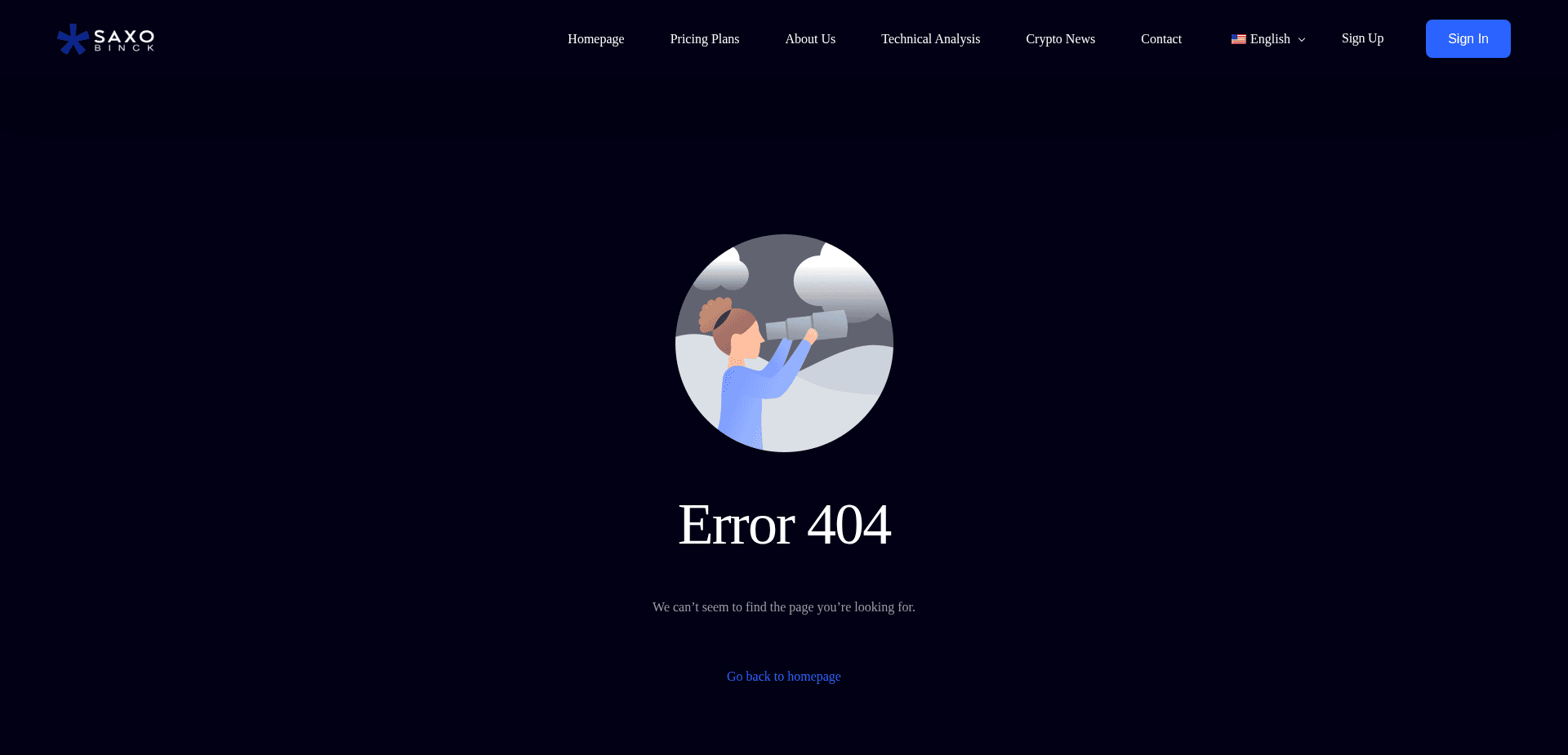 Screenshot for saxobinck.trade - 2