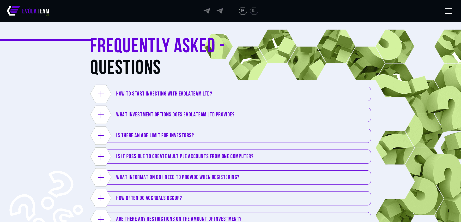 Screenshot for evolateam.com - 0