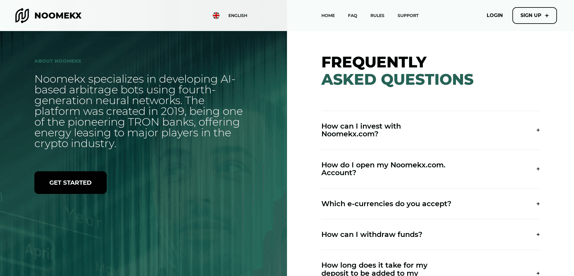 Screenshot for noomekx.com - 3