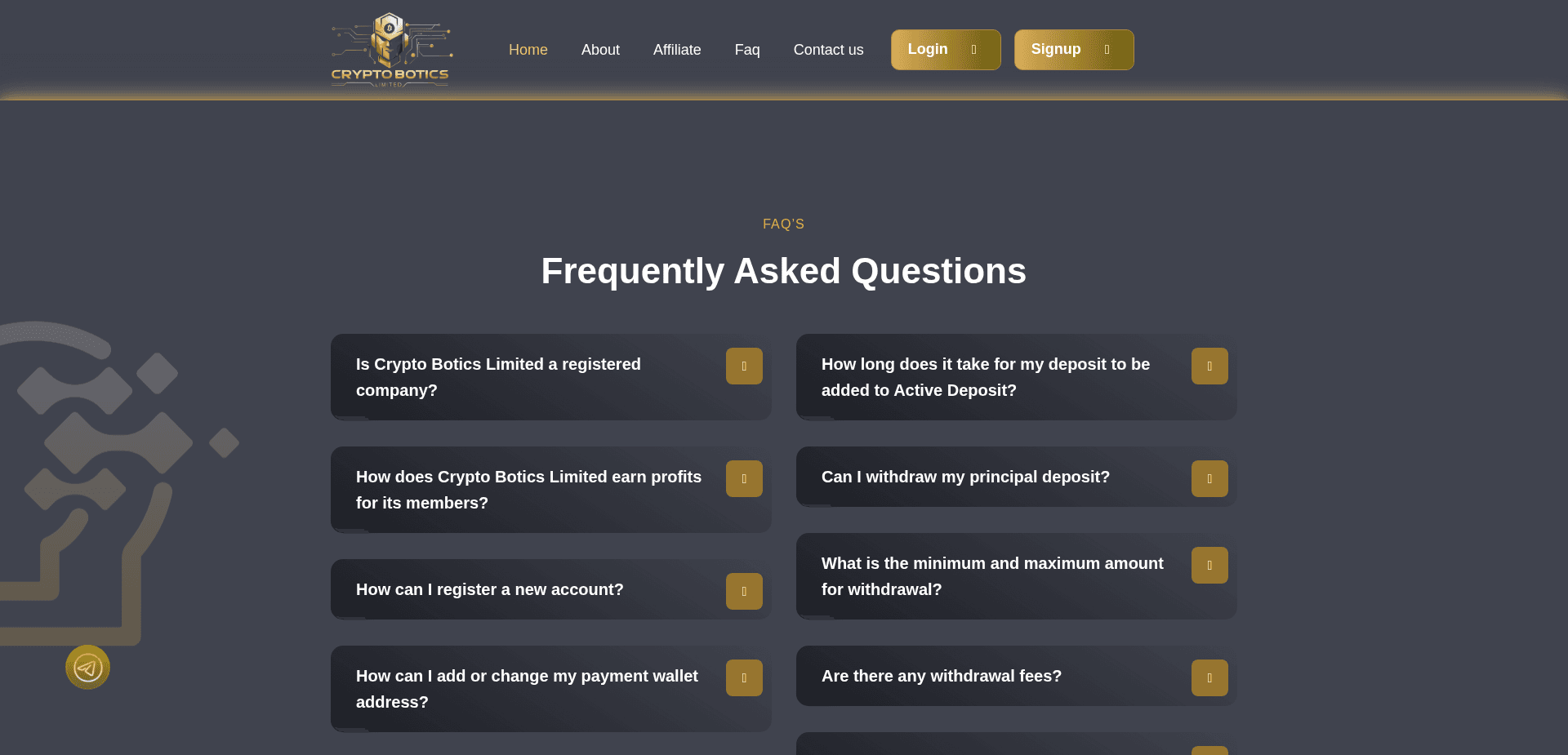 Screenshot for cryptobotics.net - 1