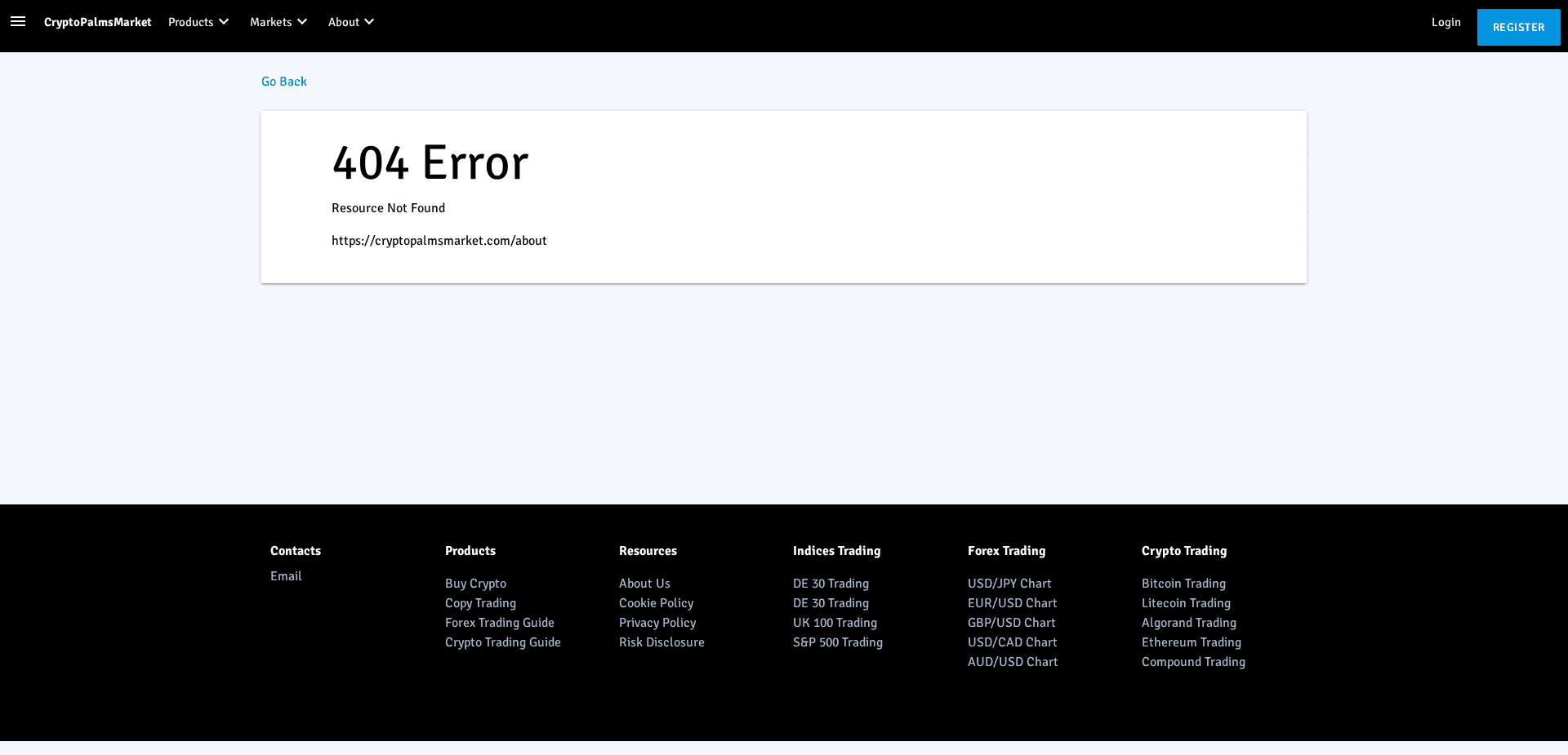 Screenshot for cryptopalmsmarket.com - 3