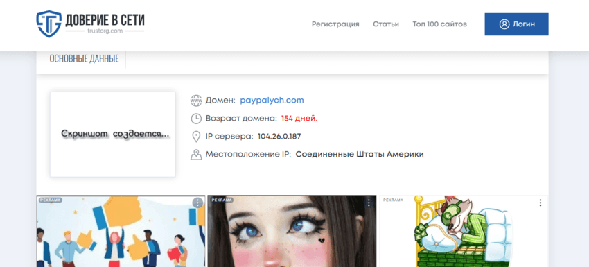 срок работы проекта