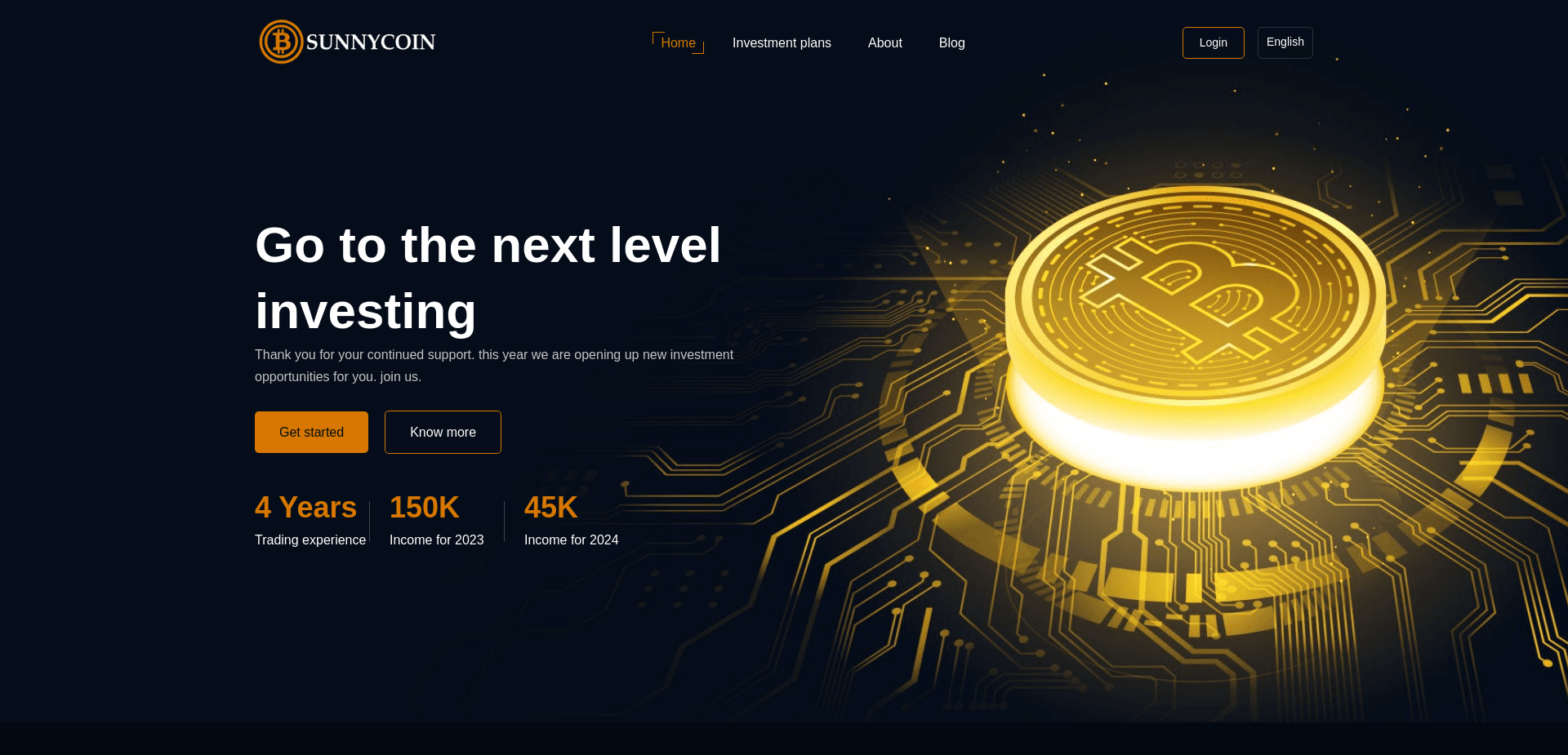 Screenshot for sunnycoin.biz - 0