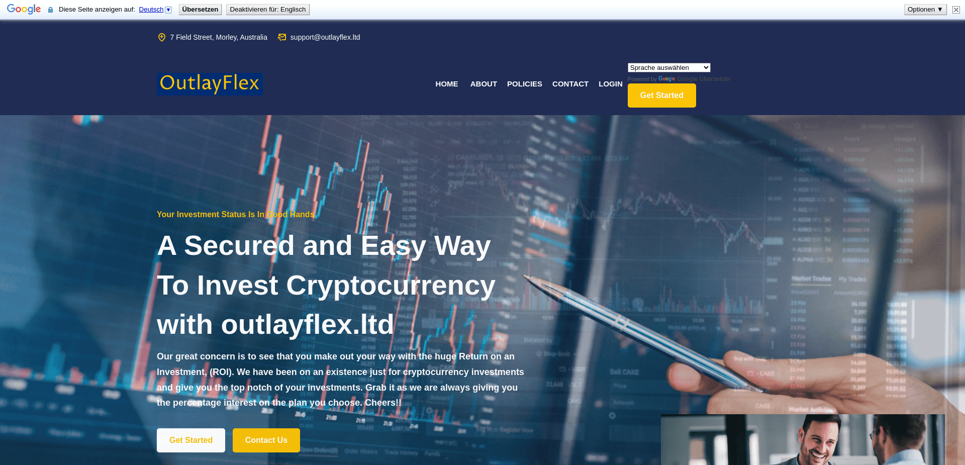 Screenshot for outlayflex.ltd - 2