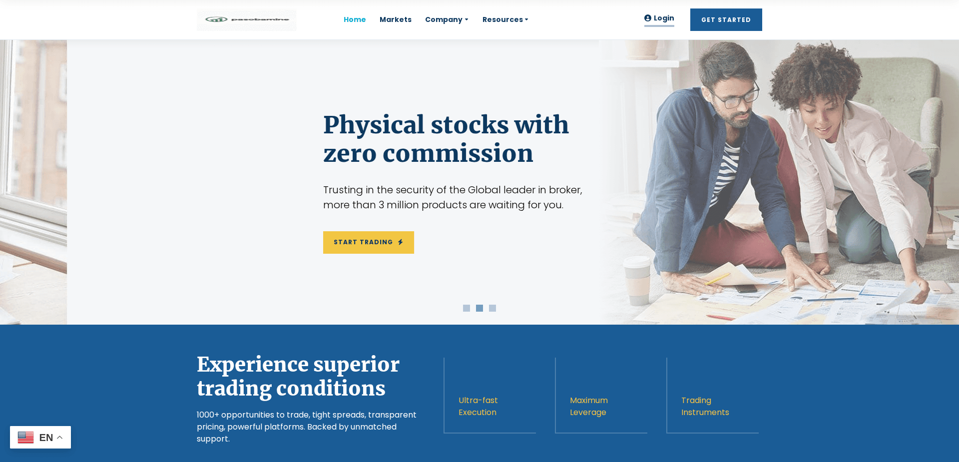 Screenshot for pasobamine.net - 1