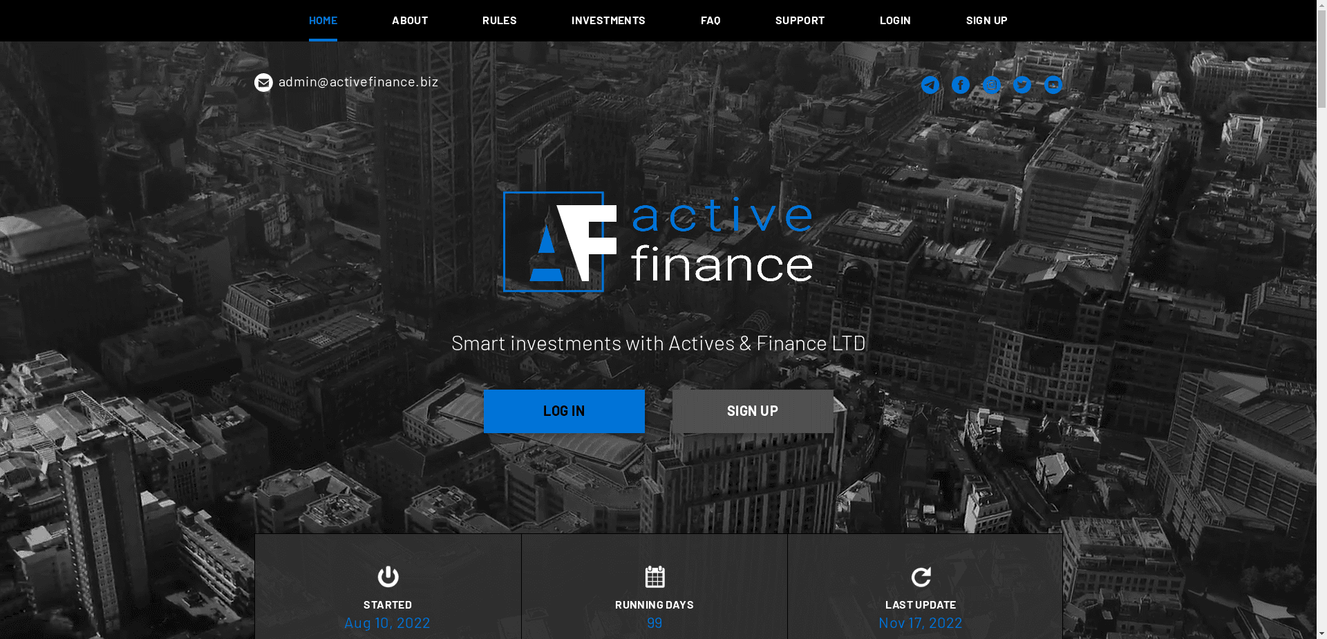 Actives & Finance Ltd отзывы и обзор. Развод, лохотрон или правда. Только честные и правдивые отзывы на Baxov.Net