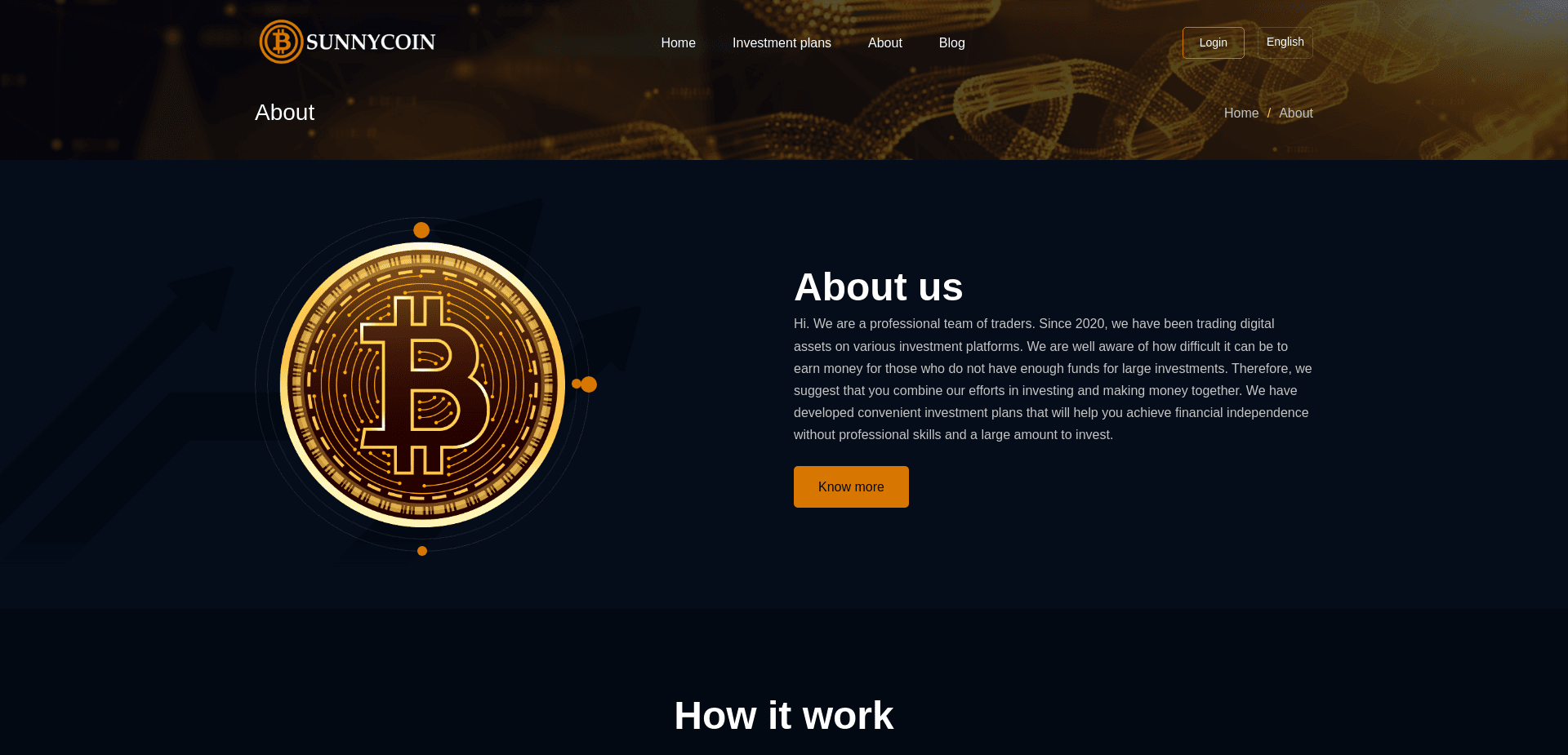 Screenshot for sunnycoin.biz - 3