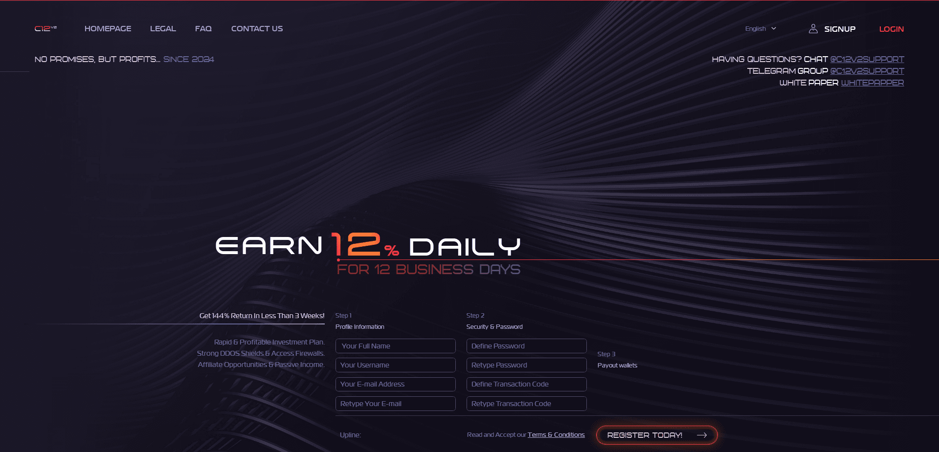 Screenshot for c12v2.net - 3