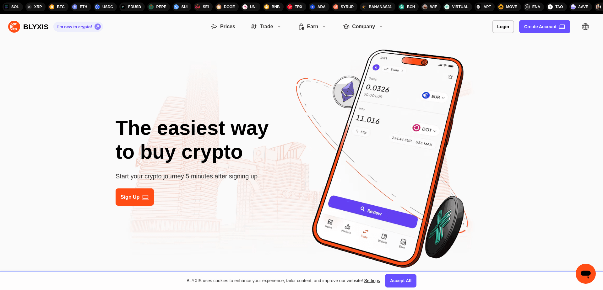 Screenshot for blyxis.com - 1