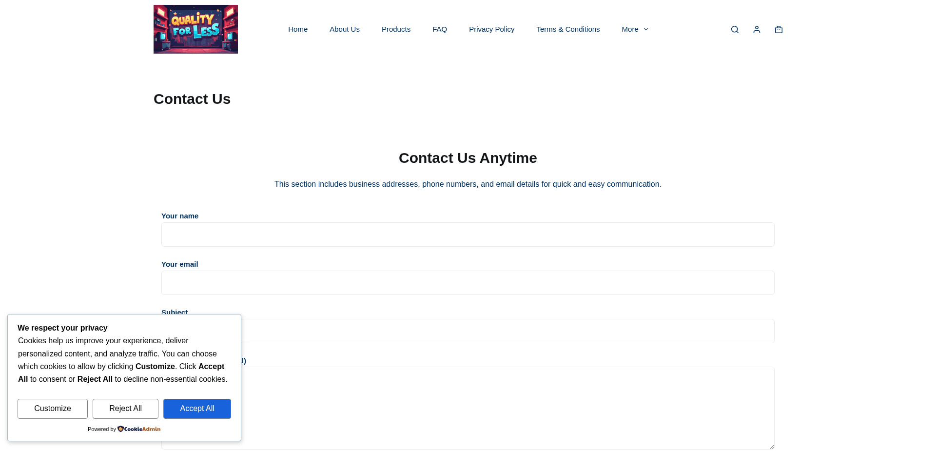 Screenshot for quality.for.less.longislandservicesnet.com - 1