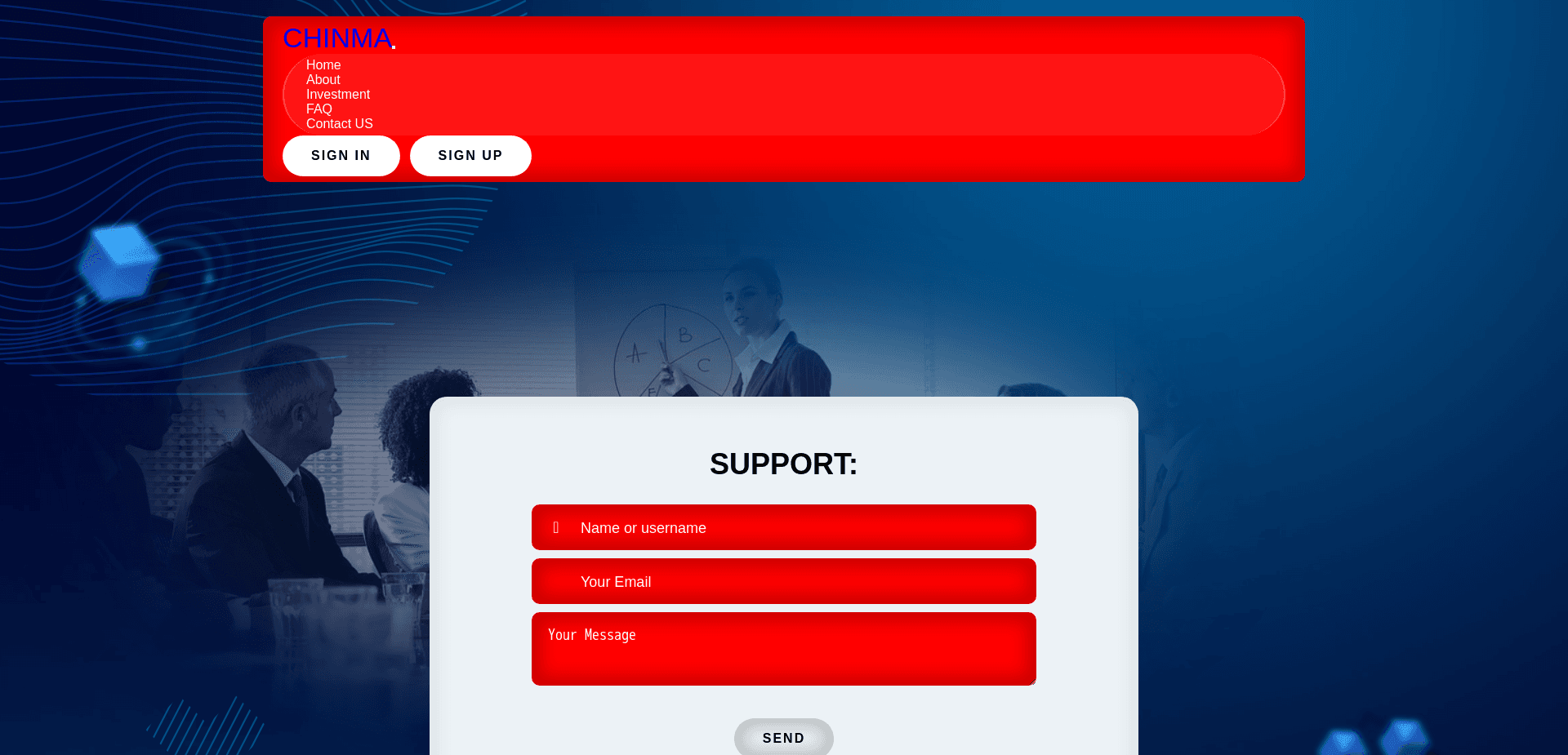 Screenshot for chinma.me - 3