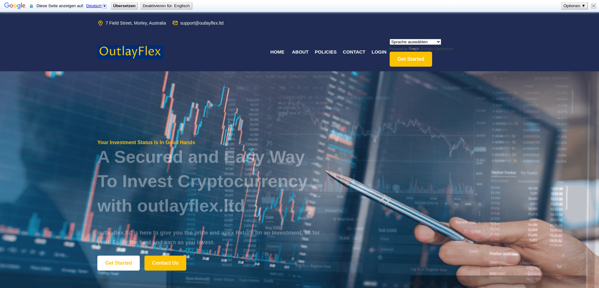 Screenshot for outlayflex.ltd - 1