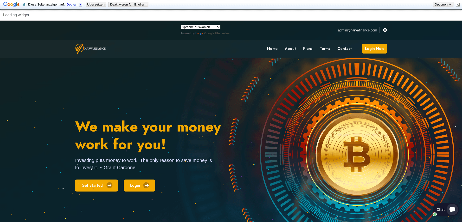 Screenshot for narvafinance.com - 2