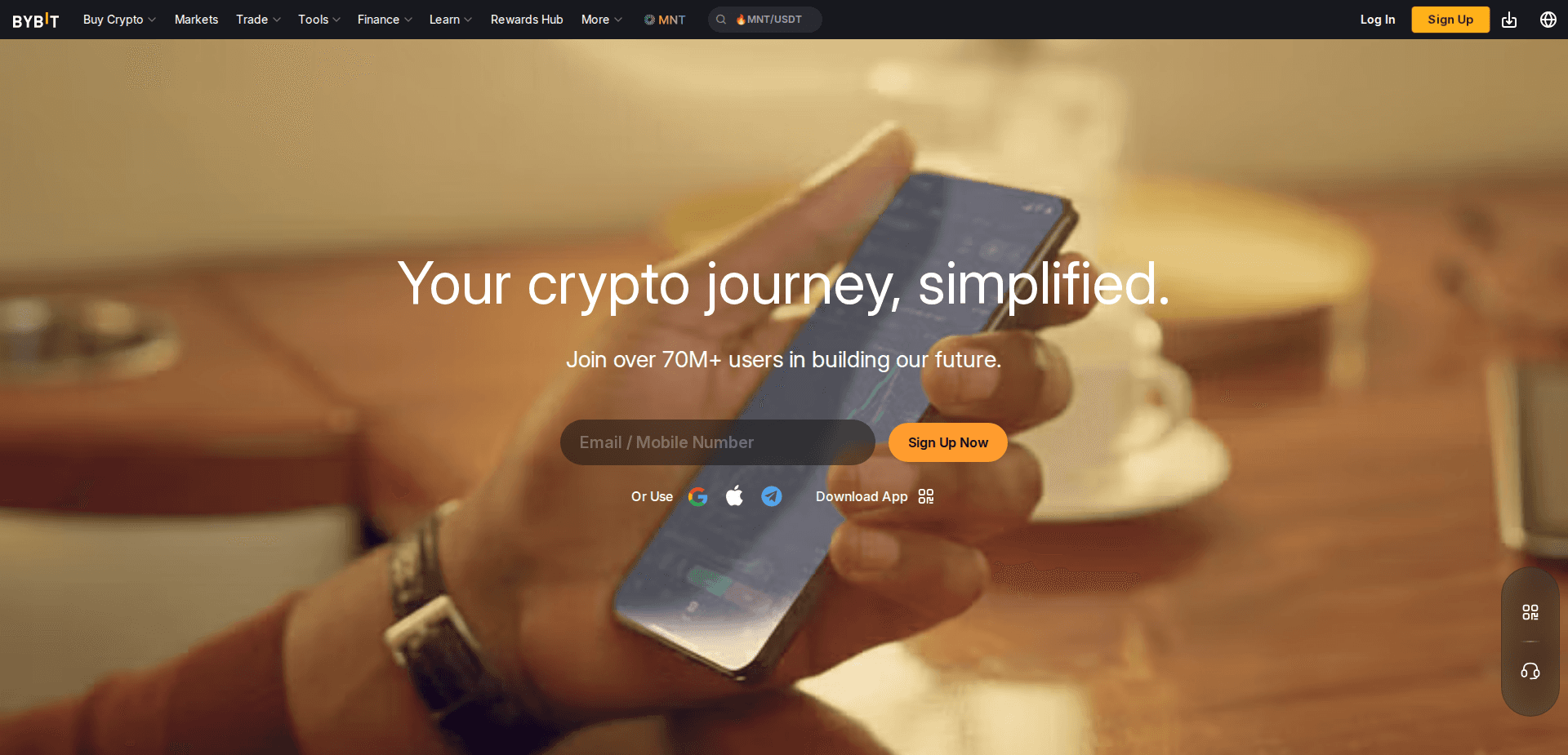 Website screenshot for https://bybit.com/ - 1