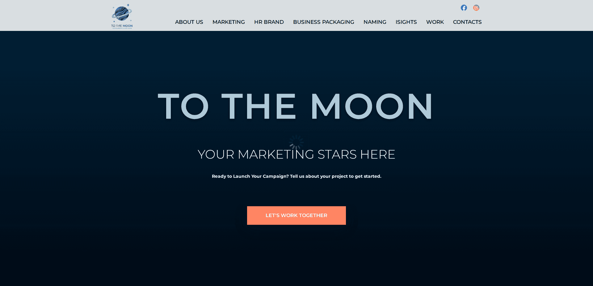 Website screenshot for https://tothemoon.one/ - 1