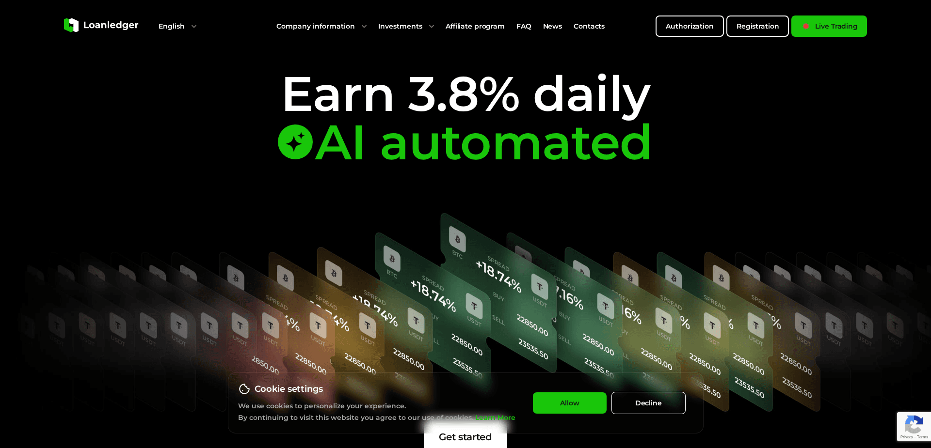 Website screenshot for https://loanledger.net/ - 1