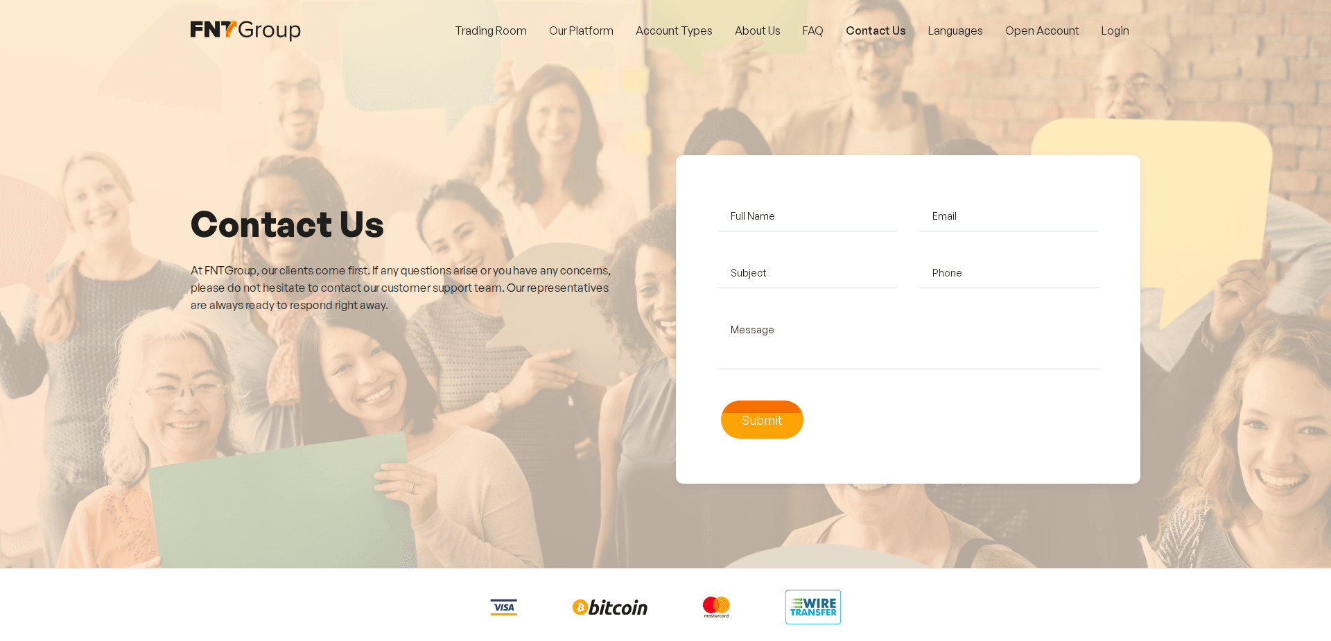 Website screenshot for https://fnt-group.io/ - 2