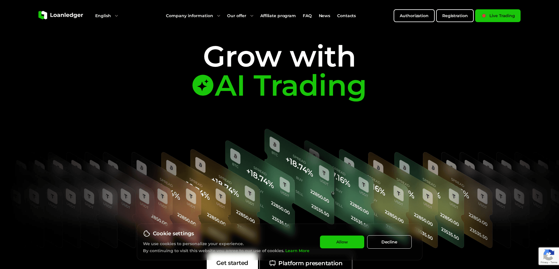 Website screenshot for https://loanledger.org/ - 1