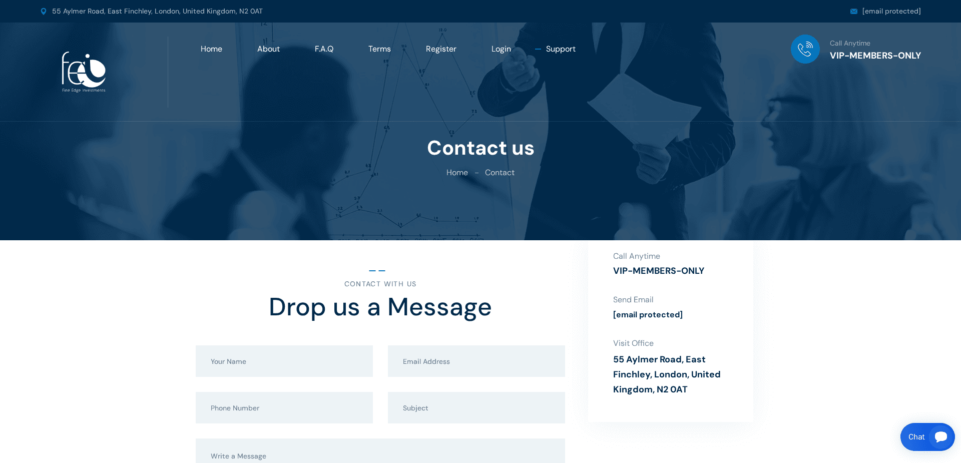 Website screenshot for https://finedgeproi.com/ - 2