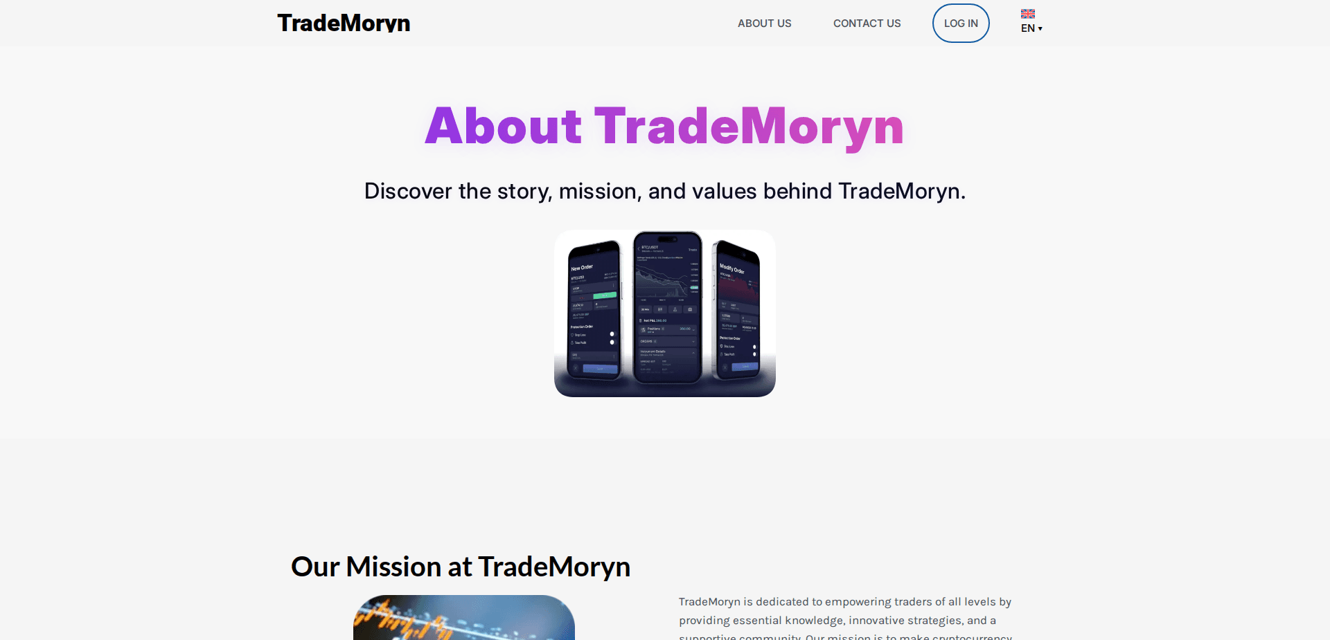 Website screenshot for https://trademoryn.com/ - 3