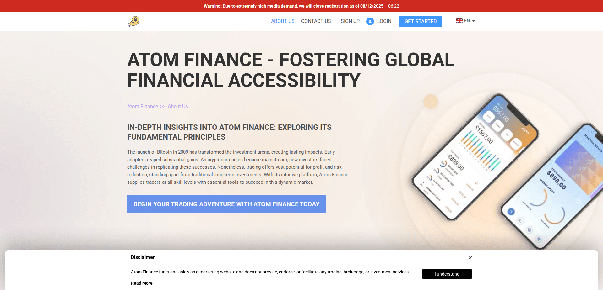 Website screenshot for https://atomfinance-software.com/ - 3